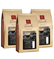 Kawa - ZESTAW - Kawa ziarnista MK Cafe Fresh Espresso 3x1kg - miniaturka - grafika 1