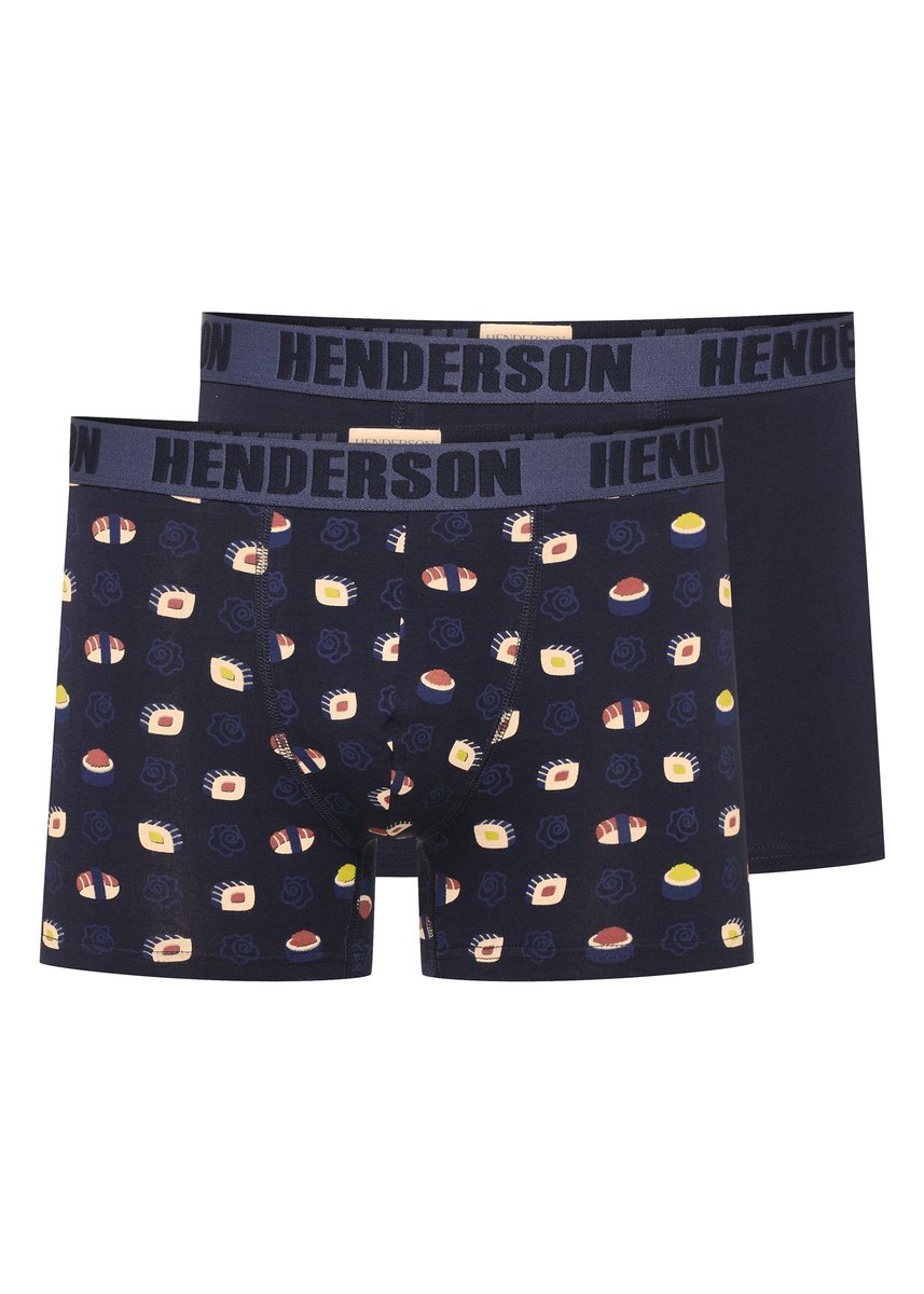 Bokserki (dłuższa nogawka) Sushi Henderson 2-pak navy M