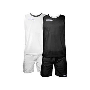 LEGEA,KIT DOUBLE,BLACK-WHITE,3XL,Unisex - Zestawy męskiej odzieży sportowej - miniaturka - grafika 1