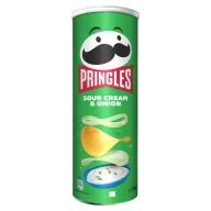Inne przekąski suche - PRINGLES CHIPSY ŚMIETANOWO-CEBULOWE zakupy dla domu i biura 55065361 - miniaturka - grafika 1
