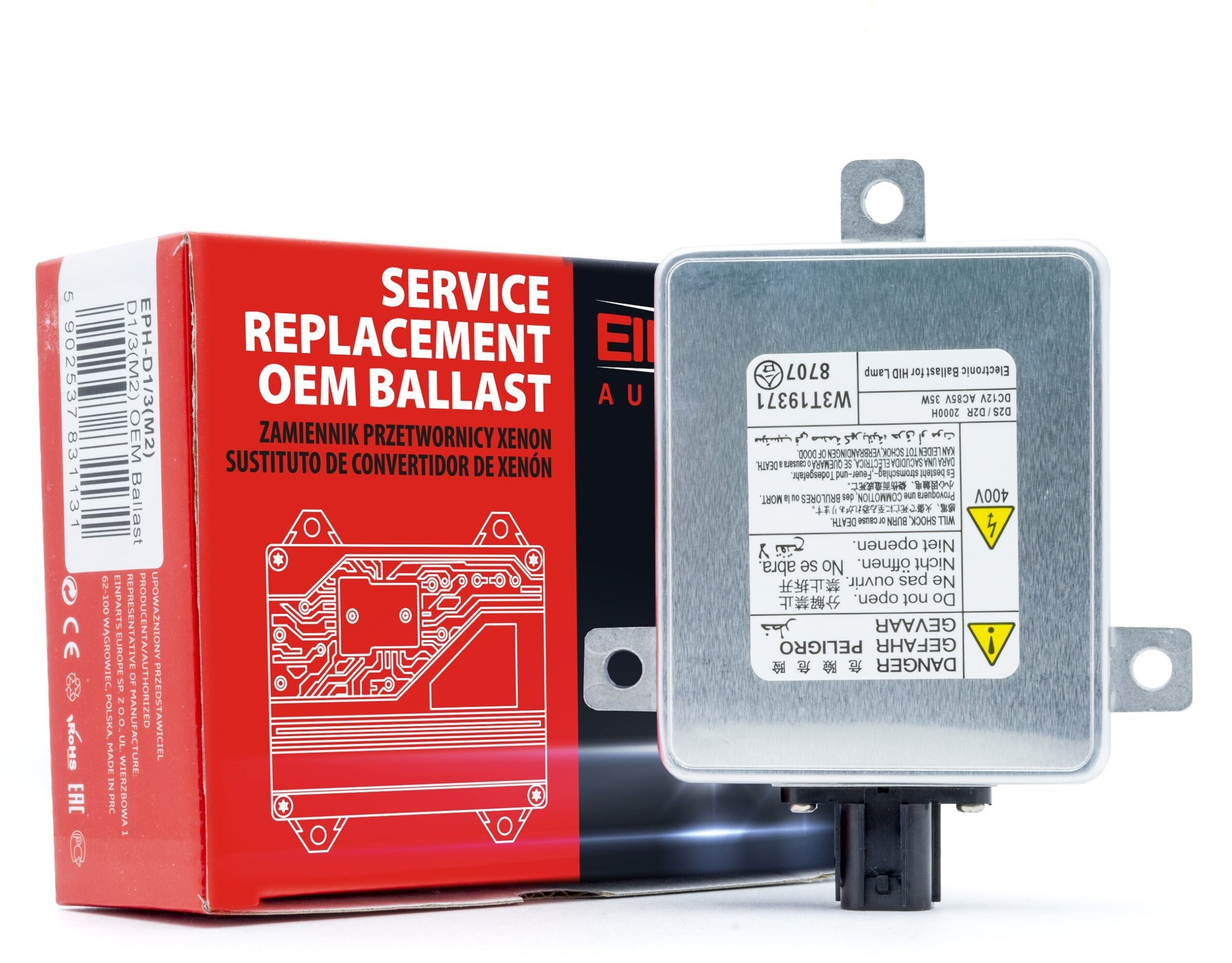 Przetwornica Einparts Automotive EINPARTS PRZETWORNICA XENON 35W 9V-16V DO ZAINSTALOWANIA W SAMOCHODACH