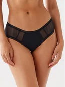 Majtki damskie - Passionata Figi klasyczne Romane P46L40 Czarny - miniaturka - grafika 1