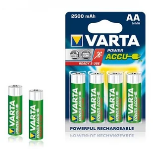 BAT0251 Akumulator VARTA AA 2500mAh 4szt. - Ładowarki i akumulatory - miniaturka - grafika 1