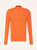 Swetry męskie - Under Armour Koszulka Z Długim Rękawem Vanish Elite Seamless orange - UNDER ARMOUR - miniaturka - grafika 1