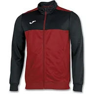 Bluzy dla chłopców - Joma Winner chłopięca bluza z kapturem, czerwony/czarny, XXXXS - miniaturka - grafika 1