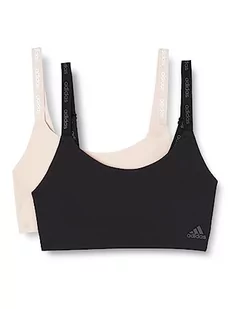 adidas Damski biustonosz sportowy, czarny/brzoskwiniowy, XL - Biustonosze - miniaturka - grafika 1
