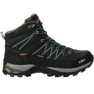Buty trekkingowe męskie CMP Rigel Mid WP szaro-zielone 3Q1294751UG 43 - Buty trekkingowe męskie - miniaturka - grafika 1