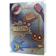 Kartki okolicznościowe i zaproszenia - Karnet B6 Urodziny HM200-2652 Nowa - miniaturka - grafika 1