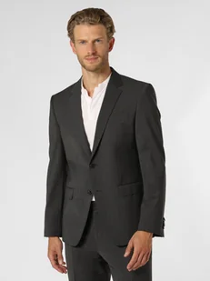 BOSS Męska marynarka od garnituru modułowego Mężczyźni Slim Fit Sztuczne włókno szary marmurkowy, 25 - Garnitury - miniaturka - grafika 1