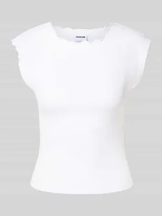 T-shirt z okrągłym dekoltem model ‘ALEXIS’ - Koszulki i topy damskie - miniaturka - grafika 1