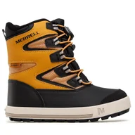 Buty dla chłopców - Śniegowce Merrell Snow Bank 3.0 Wtrpf MK265185 Czarny - miniaturka - grafika 1