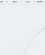 Majtki damskie - FIGI ATLANTIC 3CLP-010 WL25 (kolor biały-szary mel.j.-różowy j., rozmiar S) - miniaturka - grafika 1