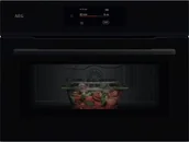 Kuchenki mikrofalowe do zabudowy - AEG NKM7N721B - miniaturka - grafika 1