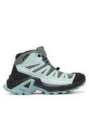 Buty trekkingowe damskie - Salomon Trekkingi X Ultra Mid Gore-Tex L47746100 Zielony - miniaturka - grafika 1