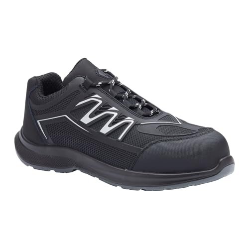 Blackrock Kompozytowe buty sportowe Glide ESD, wodoodporne S3L FO SR, buty robocze, antypoślizgowe, magazynowe, antystatyczne, bez metalu, szeroki krój, rozmiar 6
