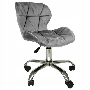 Fotel biurowy, krzesło biurowe Fotel obrotowy komputerowy LUCY regulowany velvet - Fotele i krzesła biurowe - miniaturka - grafika 1