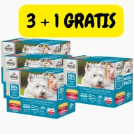 Mokra karma dla kotów - Frendi saszetki dla psa (kurczak/wołowina/cielęcina)  48x100g - miniaturka - grafika 1