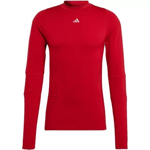 ND05_K14736-M HP0572 Koszulka męska adidas Techfit COLD.RDY Long Sleeve czerwona HP0572 r.M - Koszulki męskie - miniaturka - grafika 1