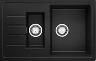 Zlewozmywaki - BRANDE LINK DUAL 780-60 BLACK (czarny mat) - miniaturka - grafika 1