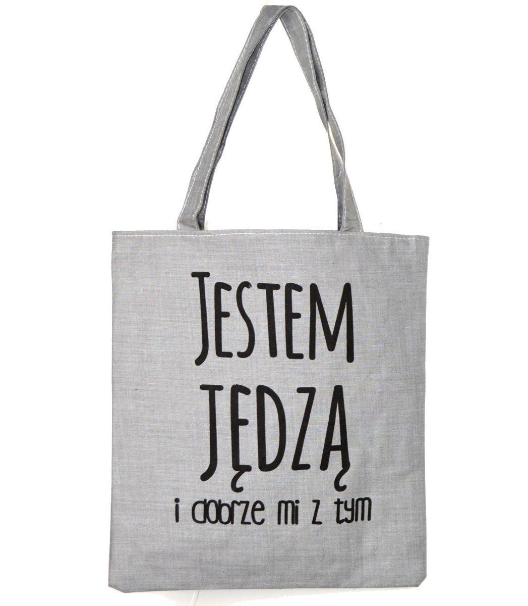 Shopperka torba na lato zakupy sportowa na ramie