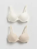 Biustonosze - Reserved - Modulowany biustonosz 2 pack - kremowy - miniaturka - grafika 1