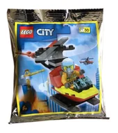 Klocki - LEGO City Zestaw - Fire Helicopter 952301 polybag klocki - miniaturka - grafika 1