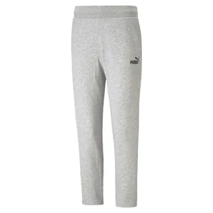 Damskie spodnie dresowe Essentials PUMA Light Gray Heather - Spodnie sportowe damskie - miniaturka - grafika 1