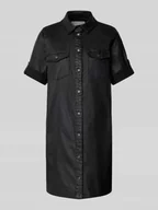 Sukienki - Sukienka mini z listwą guzikową - miniaturka - grafika 1