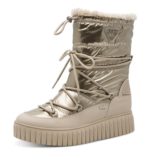 Marco Tozzi Damskie 2-26413-45 modne kozaki, taupe Comb, 38 EU, Taupe Comb, 38 EU