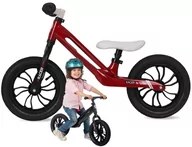 Rowerki biegowe - Pierwszy Rowerek Biegowy Racer Red LEKKA RAMA dla dzieci 2 3 4 lat latki - miniaturka - grafika 1