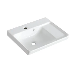 Sensea Umywalka ceramiczna meblowa Easy 51 - Umywalki - miniaturka - grafika 1