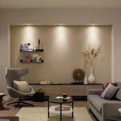 Oprawy, klosze i abażury - Philips Hue Milliskin wpuszczany spot wpuszczany 3 okrągły aluminium - miniaturka - grafika 1