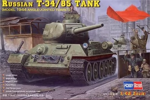 Hobby Boss 84809 modelarstwo komplet russiant jointed Turret) 34/85 (1944 Angle Tank - Modele do sklejania - miniaturka - grafika 1