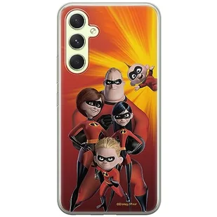 Etui Iniemamocni 001 Disney Nadruk pełny Pomarańczowy Producent: Samsung, Model: A54 5G - Etui i futerały do telefonów - miniaturka - grafika 1