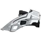 Części rowerowe - Shimano Przerzutka Deore Trekking FD-T6000 3 X 10 obejma głębokości Top Swing wersja czarna 66 69 ° 2018 Mountain Bike IFDT6000L6XL - miniaturka - grafika 1