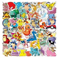 Pasmanteria - NAKLEJKI Pokemon Pikachu Zestaw 50 szt. Pikaczu - miniaturka - grafika 1