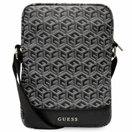 Torby na laptopy - Guess Torba GUTB10HGCFSEK 10" czarny/black GCube Stripe Tablet Bag - miniaturka - grafika 1
