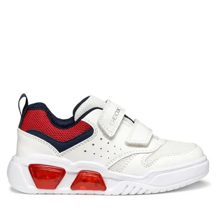 Sneakersy Geox J Illuminus J55GVA 014BU C0050 M Biały - Buty dla chłopców - miniaturka - grafika 1
