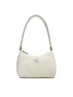 Torebki damskie - Calvin Klein Jeans Torebka K60K613124 Écru - miniaturka - grafika 1