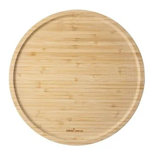 Patera bambusowa 30 x 30 x 1,6 cm brązowy - Tace i patery - miniaturka - grafika 1