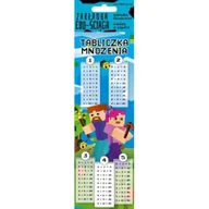 Zakładki do książek - Zakładka edu-ściąga. Tabliczka mnożenia - gra 2 Henry - miniaturka - grafika 1