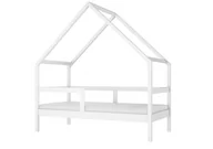 Łóżka dla dzieci i młodzieży - Łóżko Dziecięce Domek Peak Sosna Biały Mat, 160X80 - miniaturka - grafika 1