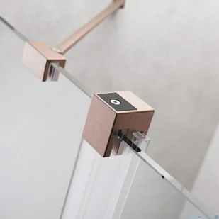 Radaway Furo Brushed Copper PND II parawan nawannowy 100cm lewy szczotkowana miedź 10109538-93-01L/10112494-01-01 - Akcesoria do armatury i ceramiki - miniaturka - grafika 6