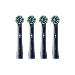 ORAL-B PRO Cross Action Black EB50RX-4 końcówki do szczoteczki elektrycznej ORAL-B 4 sztuki - Końcówki do szczoteczek elektrycznych - miniaturka - grafika 1