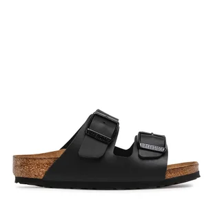 Klapki Birkenstock Arizona Kids 555123 Czarny - Buty dla chłopców - miniaturka - grafika 1