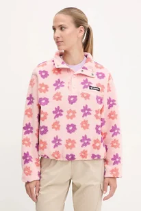 Columbia bluza sportowa Helvetia kolor różowy wzorzysta 2098501 - Bluzy damskie - miniaturka - grafika 1