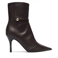 Botki damskie - Botki Furla YJ63SFE X30000 IT 3388S 1007 Brązowy - miniaturka - grafika 1