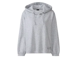 esmara® Bluza dresowa damska XXL z kapturem (2XL (52/54), Szary) - Bluzy damskie - miniaturka - grafika 1