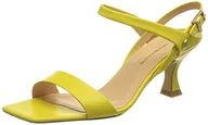 Sandały damskie - Fred de la Bretoniere Sandały damskie Frs1191, żółty, 37 eu - miniaturka - grafika 1