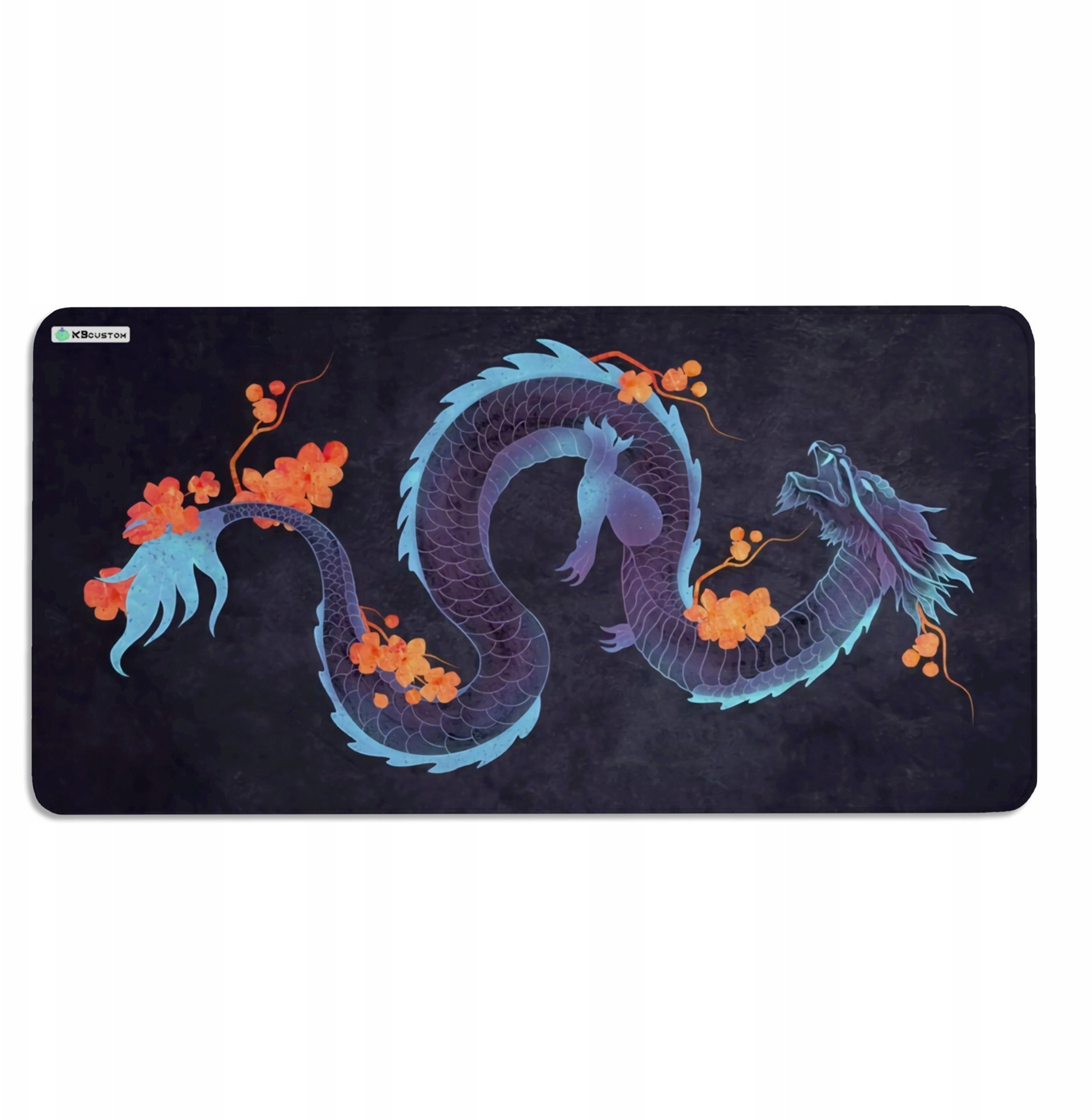 Podkładka KBcustom DUŻA PODKŁADKA MATA POD MYSZKĘ MYSZ 120x60cm XXXL KBcustom Biurko Dragon 76